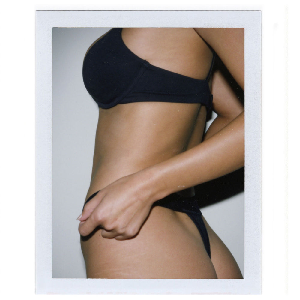 Lanières Skims COTTON RIB Blanche | 067XGWQFB