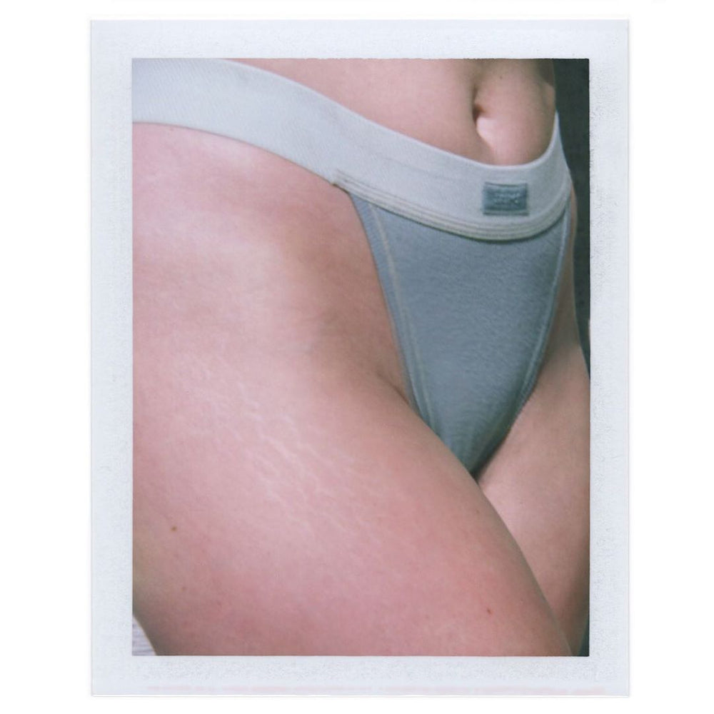 Lanières Skims COTTON RIB Bleu | 496CPLEUZ