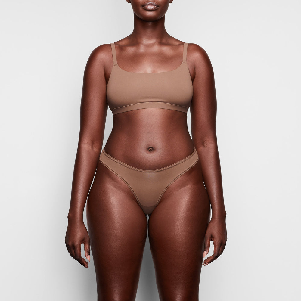 Lanières Skims FITS EVERYBODY DIPPED FRONT Abricot | 160JLIPYV