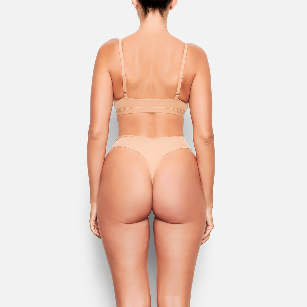 Lanières Skims FITS EVERYBODY DIPPED FRONT Beige | 182DIYSFP