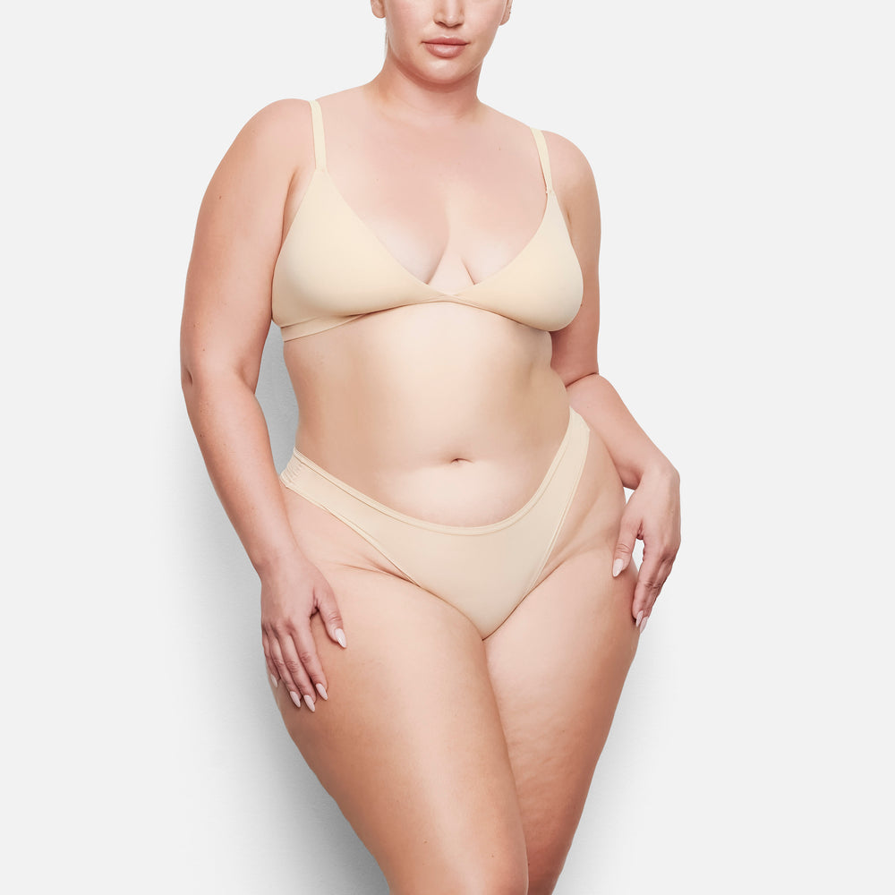 Lanières Skims FITS EVERYBODY DIPPED FRONT Marron | 284FTDYVE