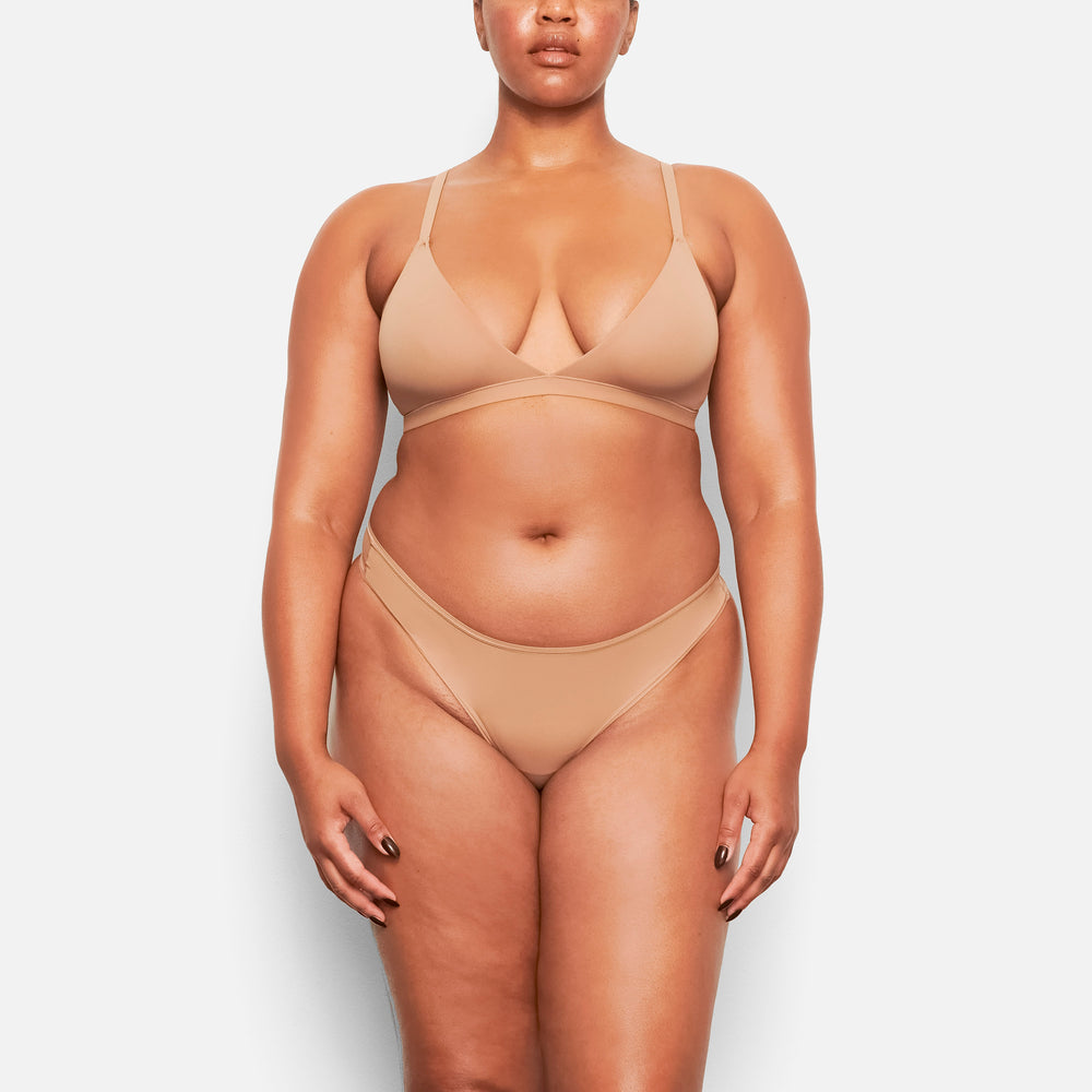 Lanières Skims FITS EVERYBODY DIPPED FRONT Abricot | 401KXOUYL