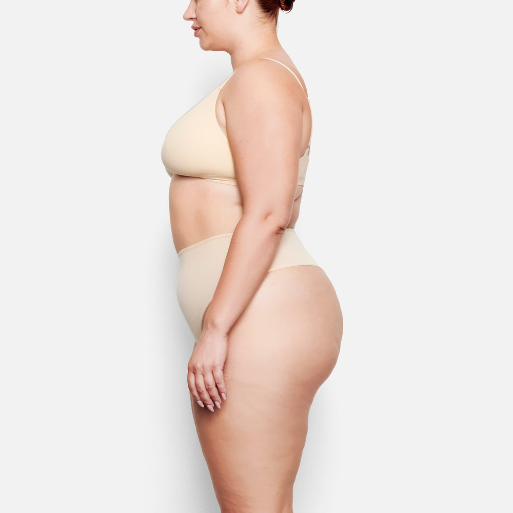Lanières Skims FITS EVERYBODY HIGH WAISTED Marron | 463BYSLJO