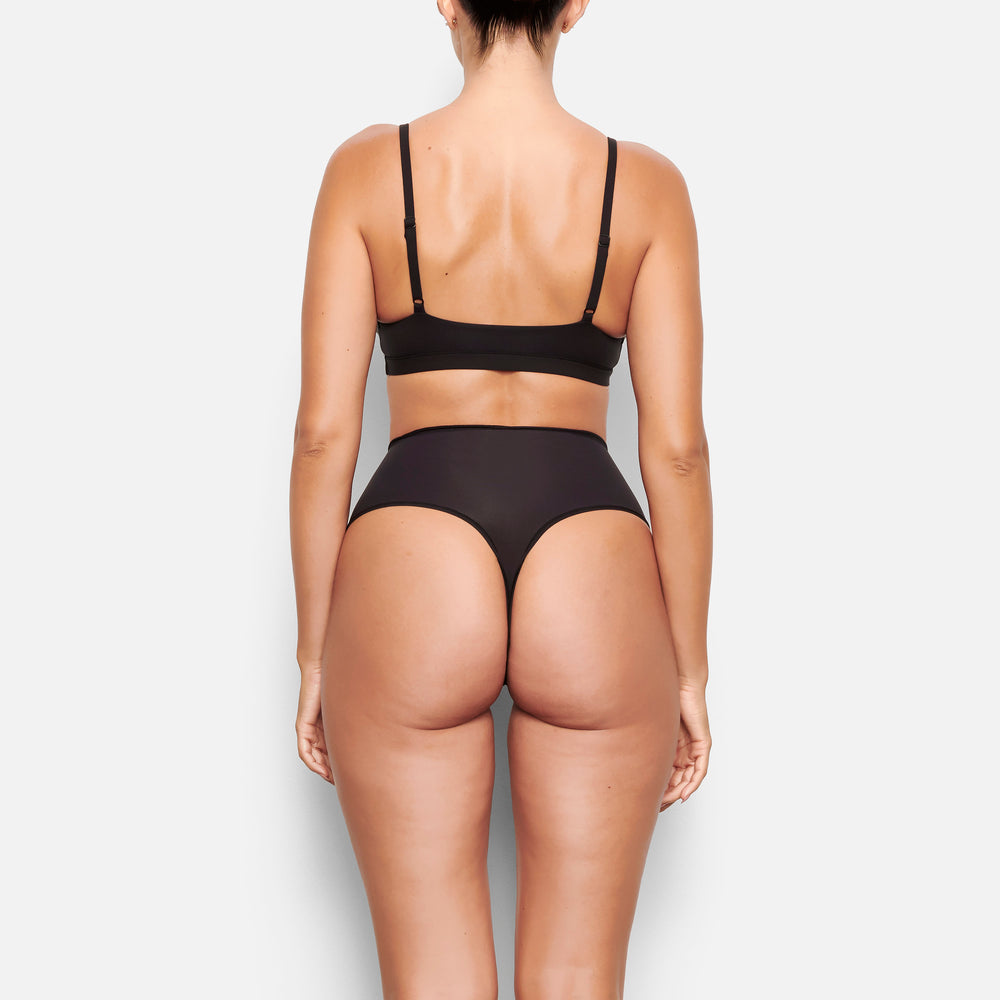 Lanières Skims FITS EVERYBODY HIGH WAISTED Noir | 682YWGTXQ