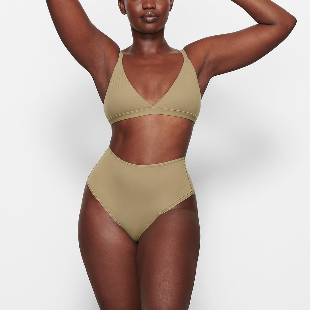 Lanières Skims FITS EVERYBODY HIGH WAISTED Kaki | 931JXKFNL