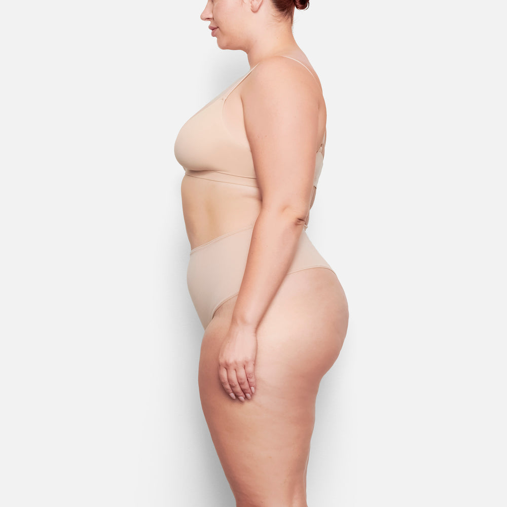 Lanières Skims FITS EVERYBODY HIGH WAISTED Beige | 937CAJXQD