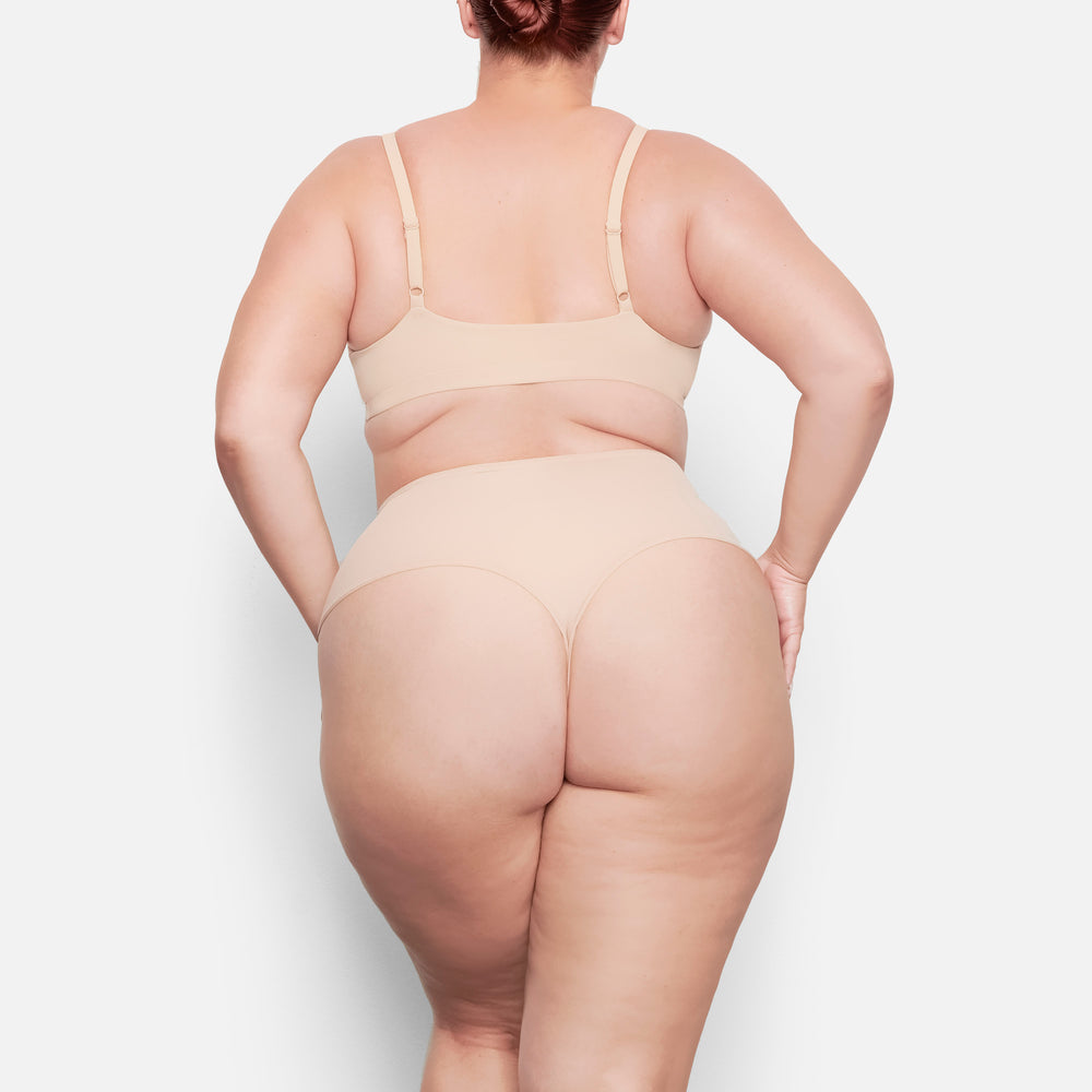 Lanières Skims FITS EVERYBODY HIGH WAISTED Beige | 937CAJXQD
