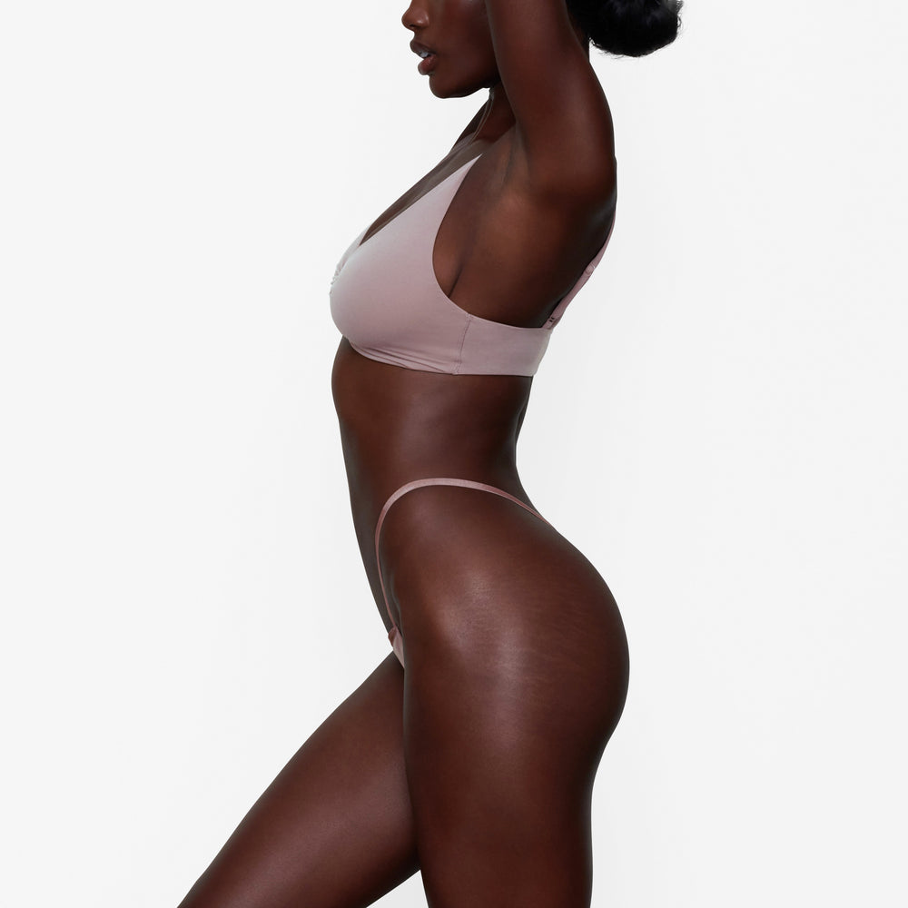 Lanières Skims FITS EVERYBODY MICRO Marron | 621AIQUYF