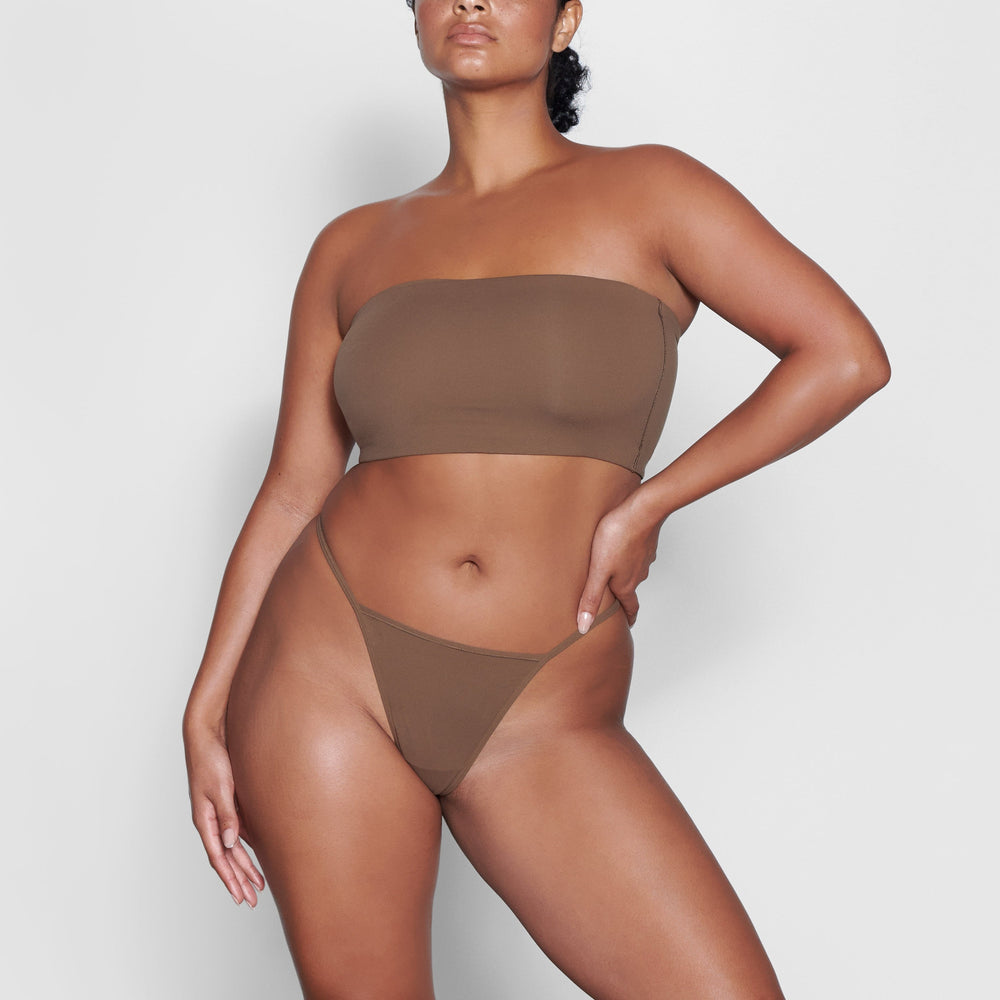 Lanières Skims FITS EVERYBODY T STRING Abricot | 405NLZWDG