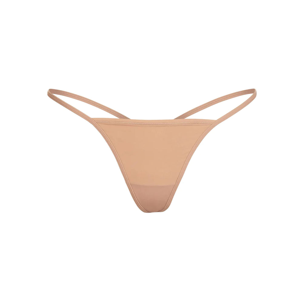 Lanières Skims FITS EVERYBODY T STRING Beige | 561ABMNRP
