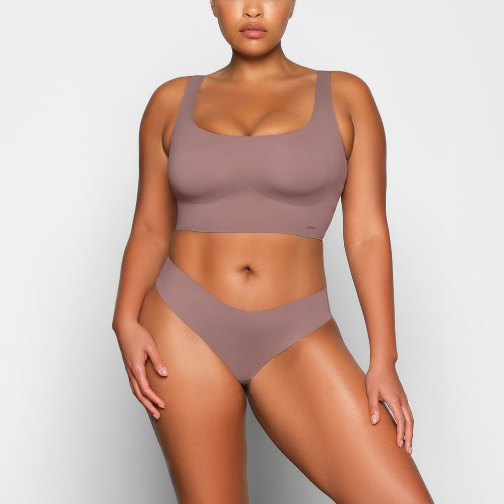 Lanières Skims FREE CUT MID WAIST Marron | 034QLYNBW