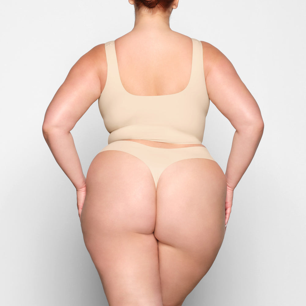 Lanières Skims FREE CUT MID WAIST Marron | 905ETYSMO