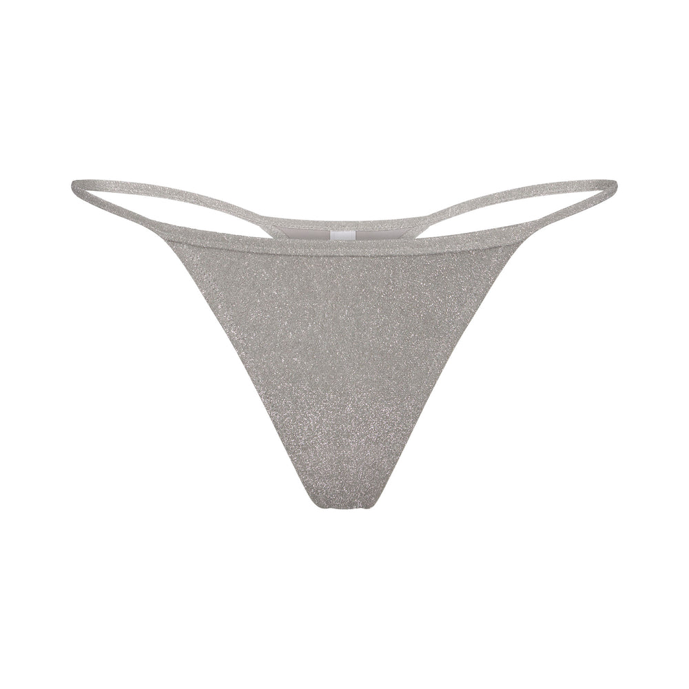 Lanières Skims GLITTER SWIM STRING Grise | 937DZTHPF