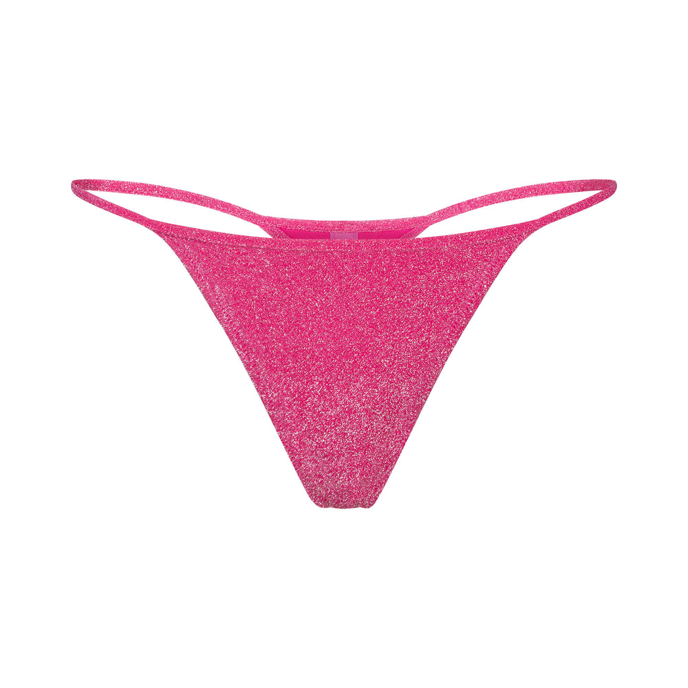 Lanières Skims GLITTER SWIM STRING Rose | 052NLXZDH