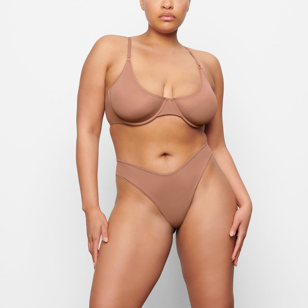 Lanières Skims JELLY SHEER DIPPED Abricot | 019GFABHM
