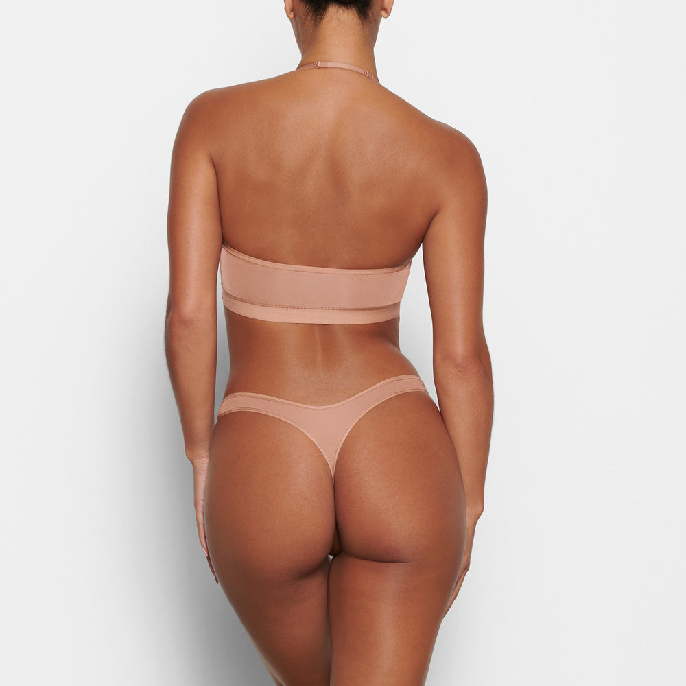 Lanières Skims JELLY SHEER SEAMED DIPPED Abricot | 629QIFDWG
