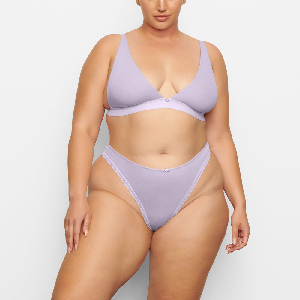 Lanières Skims LACE POINTELLE Lavande | 246WTYMAB