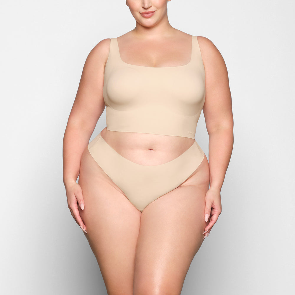 Lanières Skims NAKED Marron | 154AHIFVY