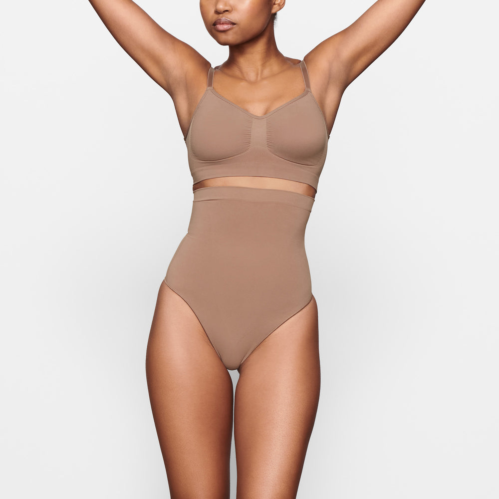 Lanières Skims SCULPTING HIGH WAIST Abricot | 063JWBPLX