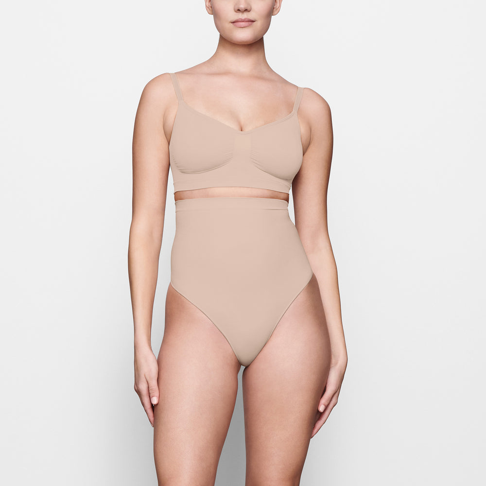 Lanières Skims SCULPTING HIGH WAIST Beige | 632XZODBN