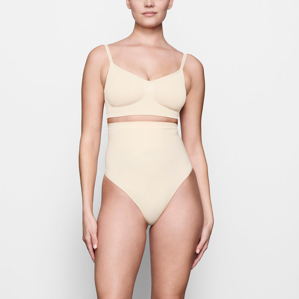 Lanières Skims SCULPTING HIGH WAIST Marron | 475RAUPQJ