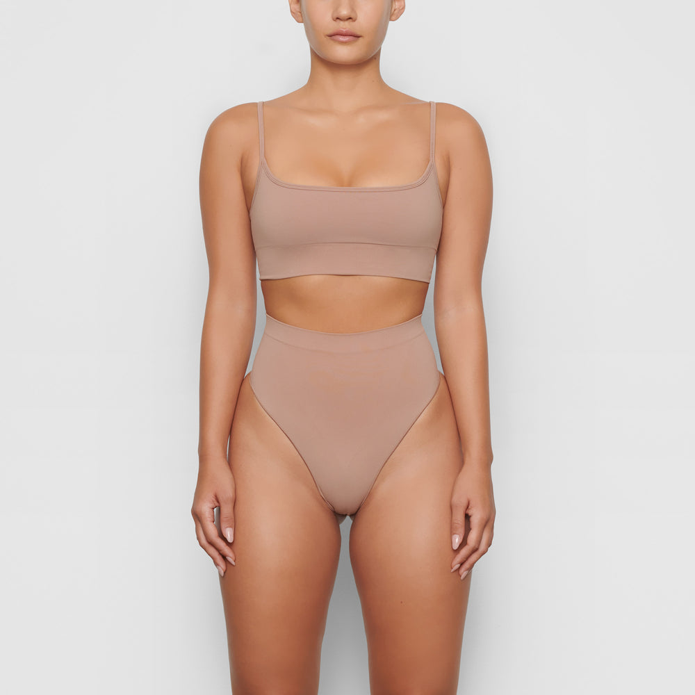 Lanières Skims SCULPTING MID WAIST Abricot | 605PNVLOK