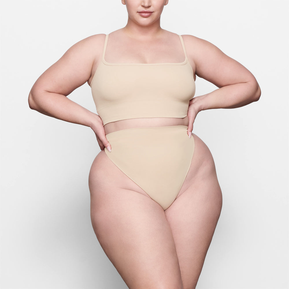Lanières Skims SCULPTING MID WAIST Beige | 230QZNVAL