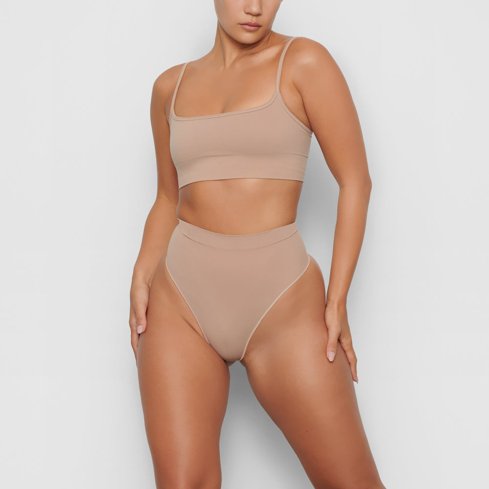 Lanières Skims SCULPTING MID WAIST Beige | 547BTXDYO