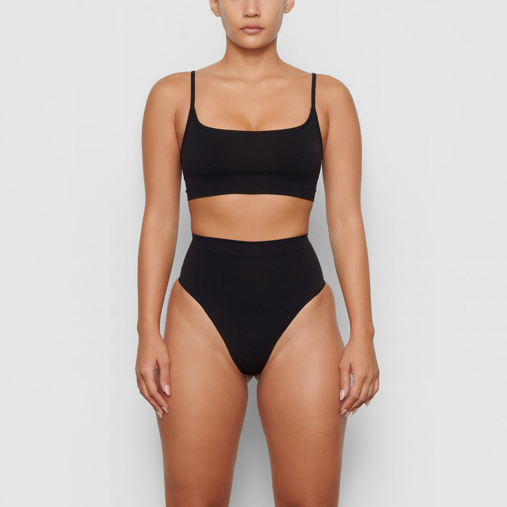 Lanières Skims SCULPTING MID WAIST Noir | 468ZKOLCG