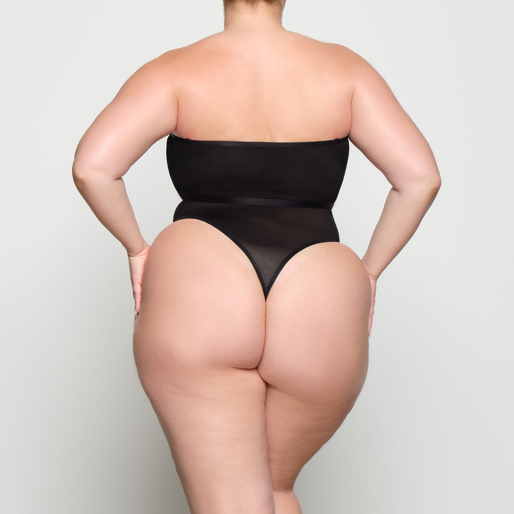 Lanières Skims SHEER SCULPT HIGH WAIST Noir | 632SZPMQX