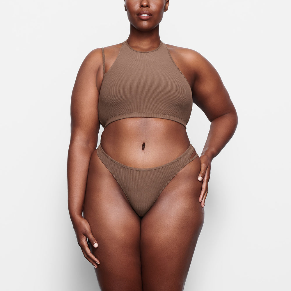 Lanières Skims SOFT LOUNGE CUT OUT Abricot | 097VQAORE