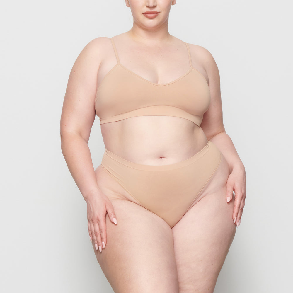 Lanières Skims SOFT SMOOTHING Beige | 367EJZKQP