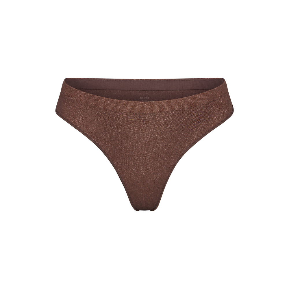Lanières Skims SOFT SMOOTHING SHINE Chocolat | 826MUKHRZ