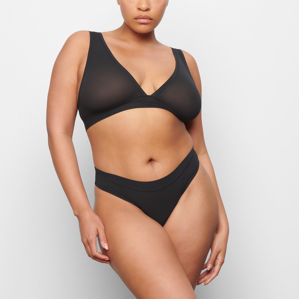 Lanières Skims SUMMER MESH DIPPED Noir | 981DQUGJK