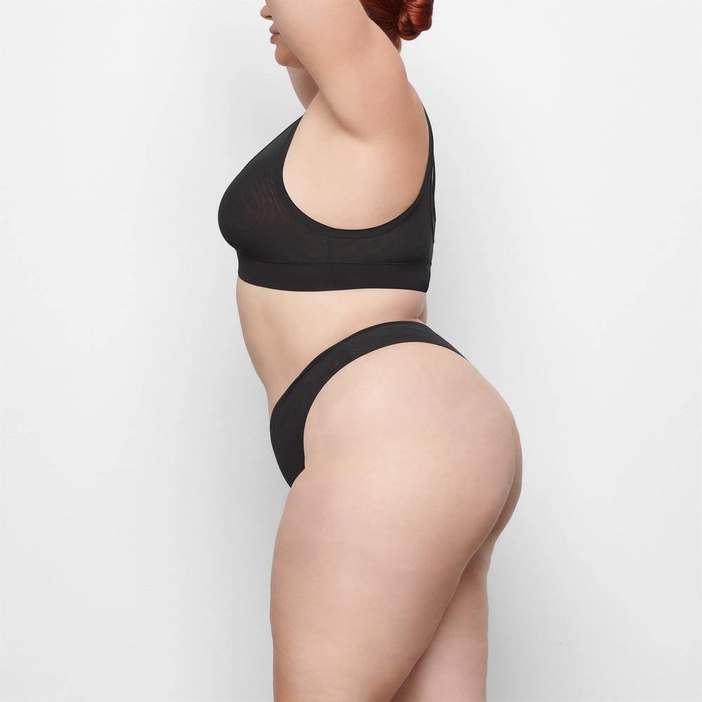 Lanières Skims SUMMER MESH DIPPED Noir | 981DQUGJK