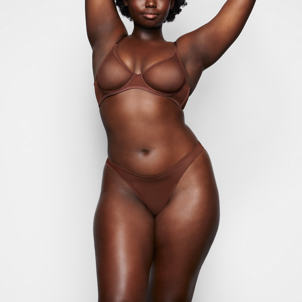 Lanières Skims ULTRA FINE MESH Chocolat | 530GMAPNH