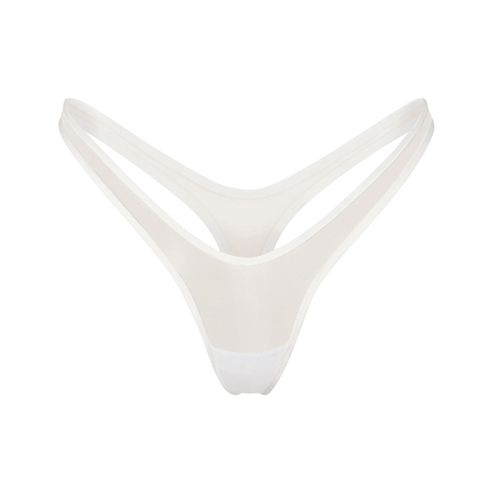 Lanières Skims ULTRA FINE MESH MICRO DIPPED Blanche | 120HDJLOA