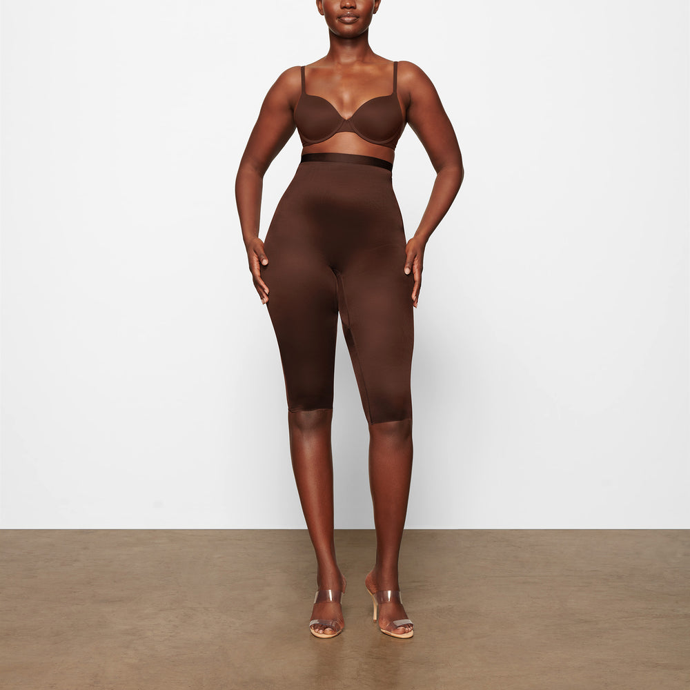 Leggings Skims BARELY THERE CROPPED Chocolat | 854HRSNQA