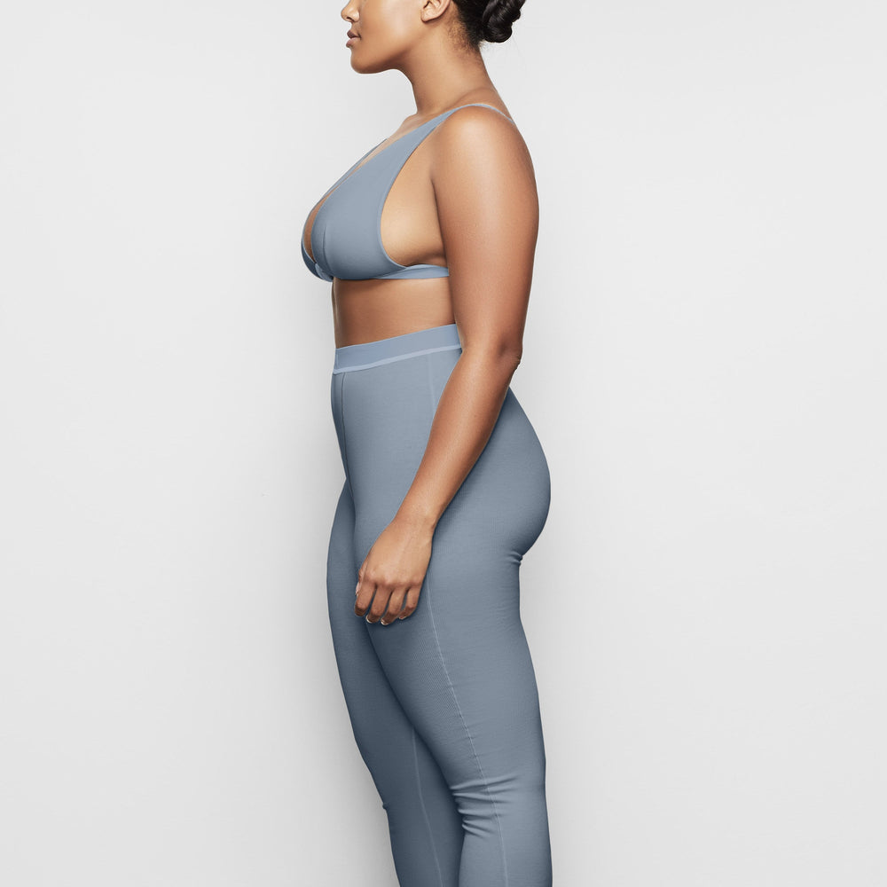 Leggings Skims COTTON RIB Bleu | 756TLJSQI