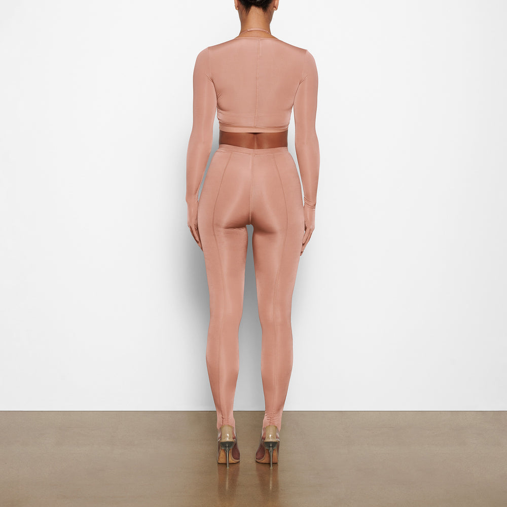 Leggings Skims JELLY SHEER FOOTED Abricot | 068MDFKEY