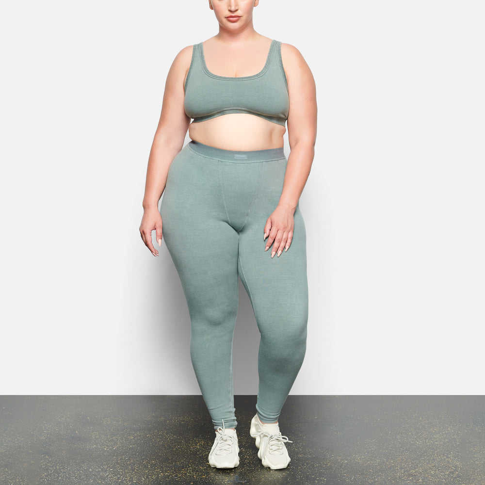 Leggings Skims OUTDOOR SEAMED Bleu | 873WKRYQZ