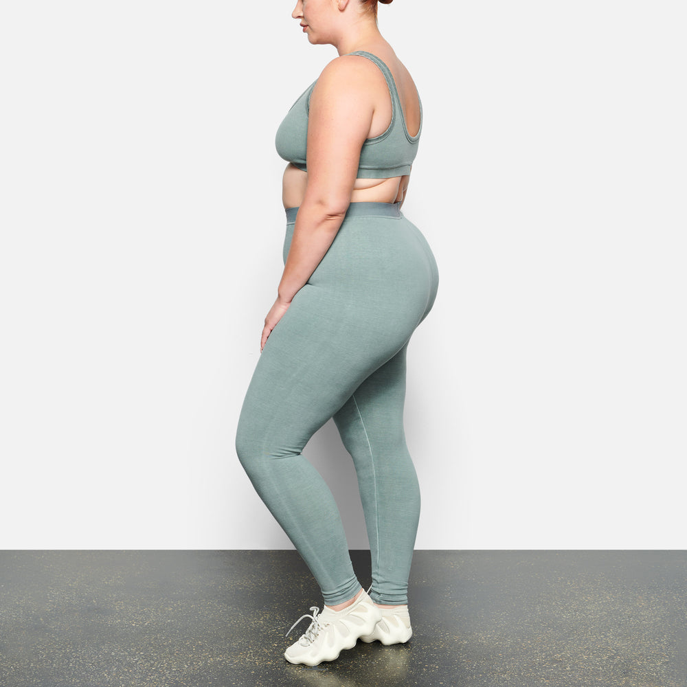 Leggings Skims OUTDOOR SEAMED Bleu | 873WKRYQZ