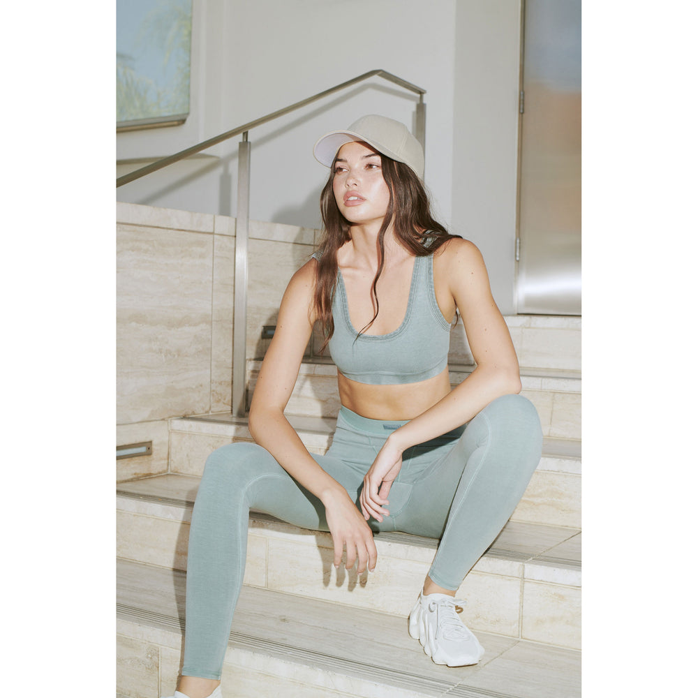 Leggings Skims OUTDOOR SEAMED Bleu | 873WKRYQZ