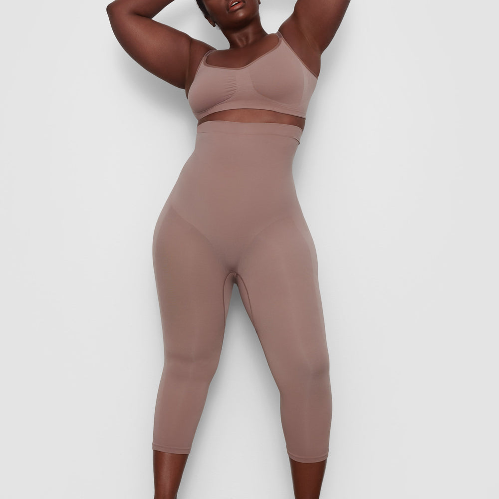 Leggings Skims SCULPTING BELOW THE KNEE Marron | 860BJITVS