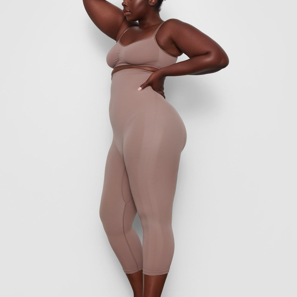 Leggings Skims SCULPTING BELOW THE KNEE Marron | 860BJITVS