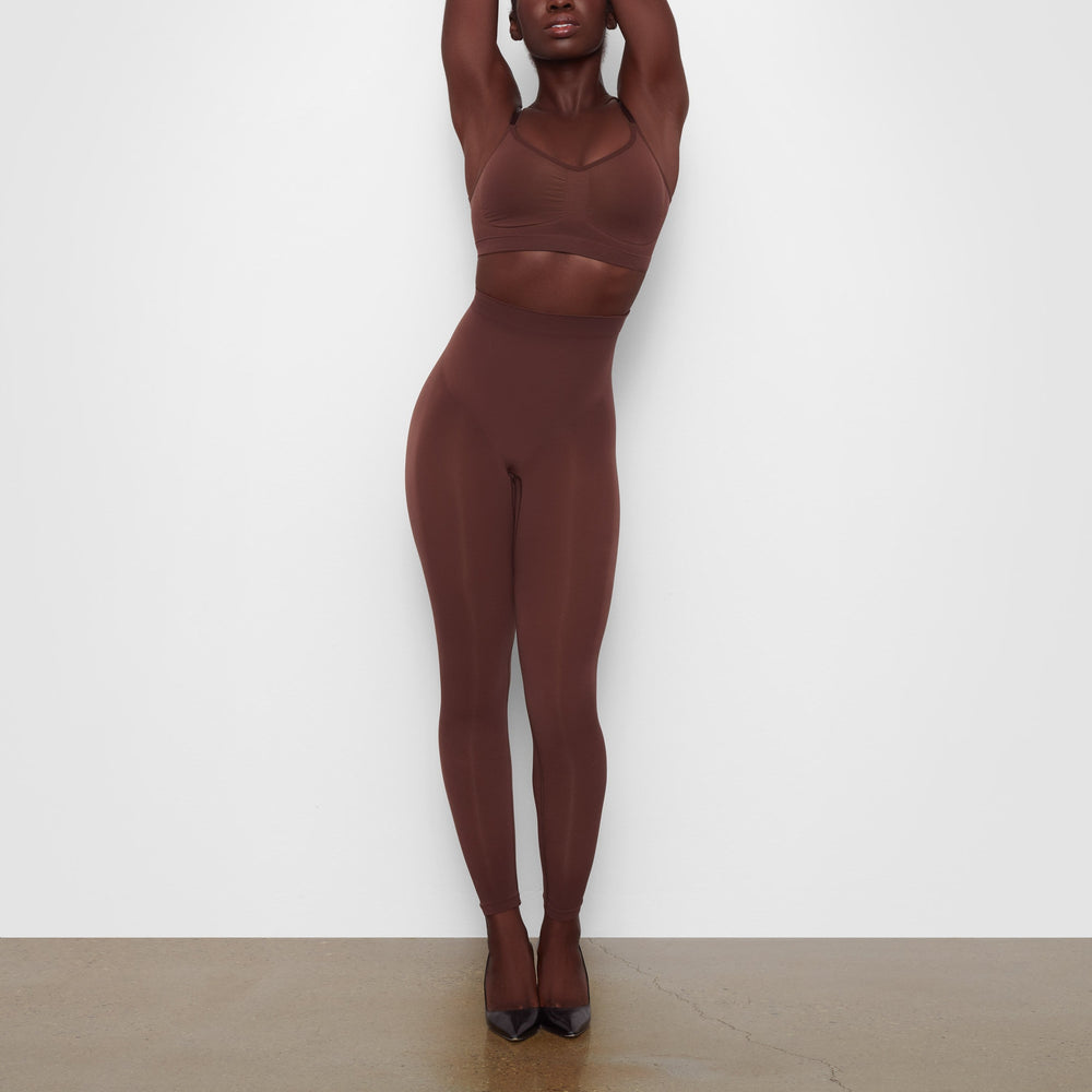 Leggings Skims SCULPTING Chocolat | 298ZNJOTF