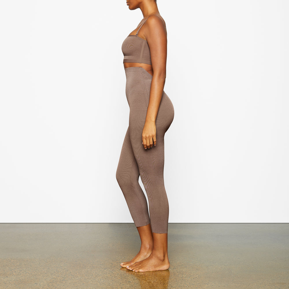 Leggings Skims SHEER SCULPT LOW BACK Marron | 831XRTDWH