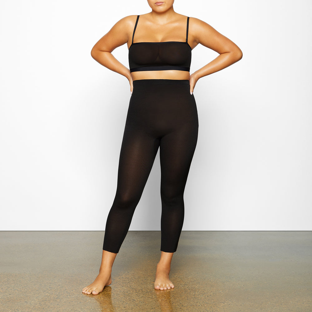 Leggings Skims SHEER SCULPT LOW BACK Noir | 730DMPAQV