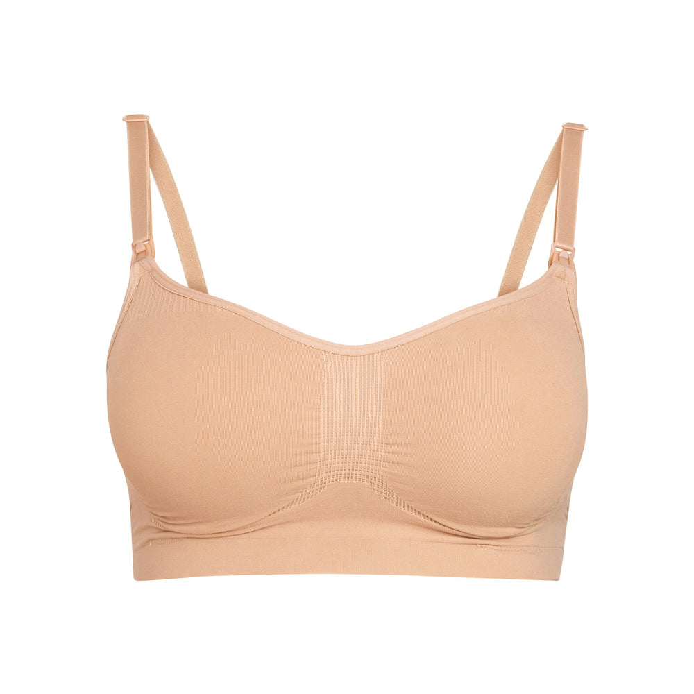 Maternity Shapewear Skims MATERNITY NURSING SCULPTING BRA Beige | 698DTLEXG