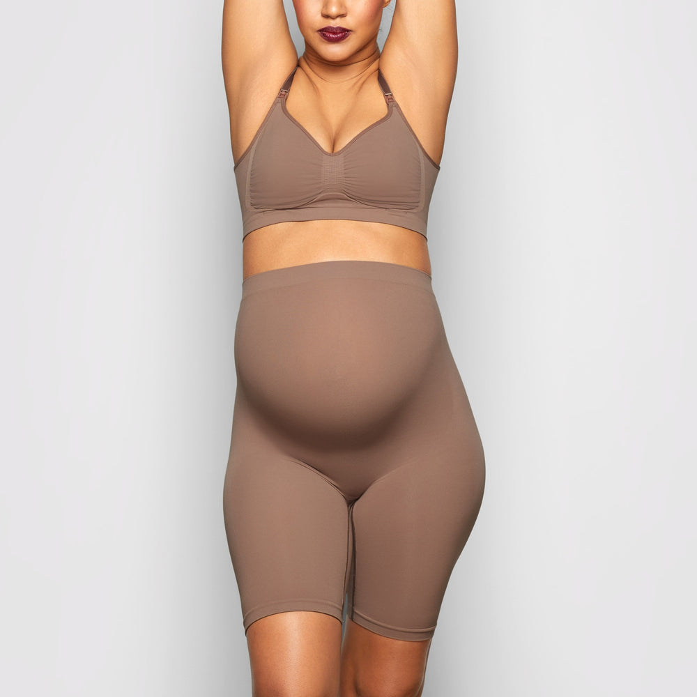 Maternity Shapewear Skims MATERNITY SCULPTING SHORT MID THIGH Abricot | 458SIRMFE